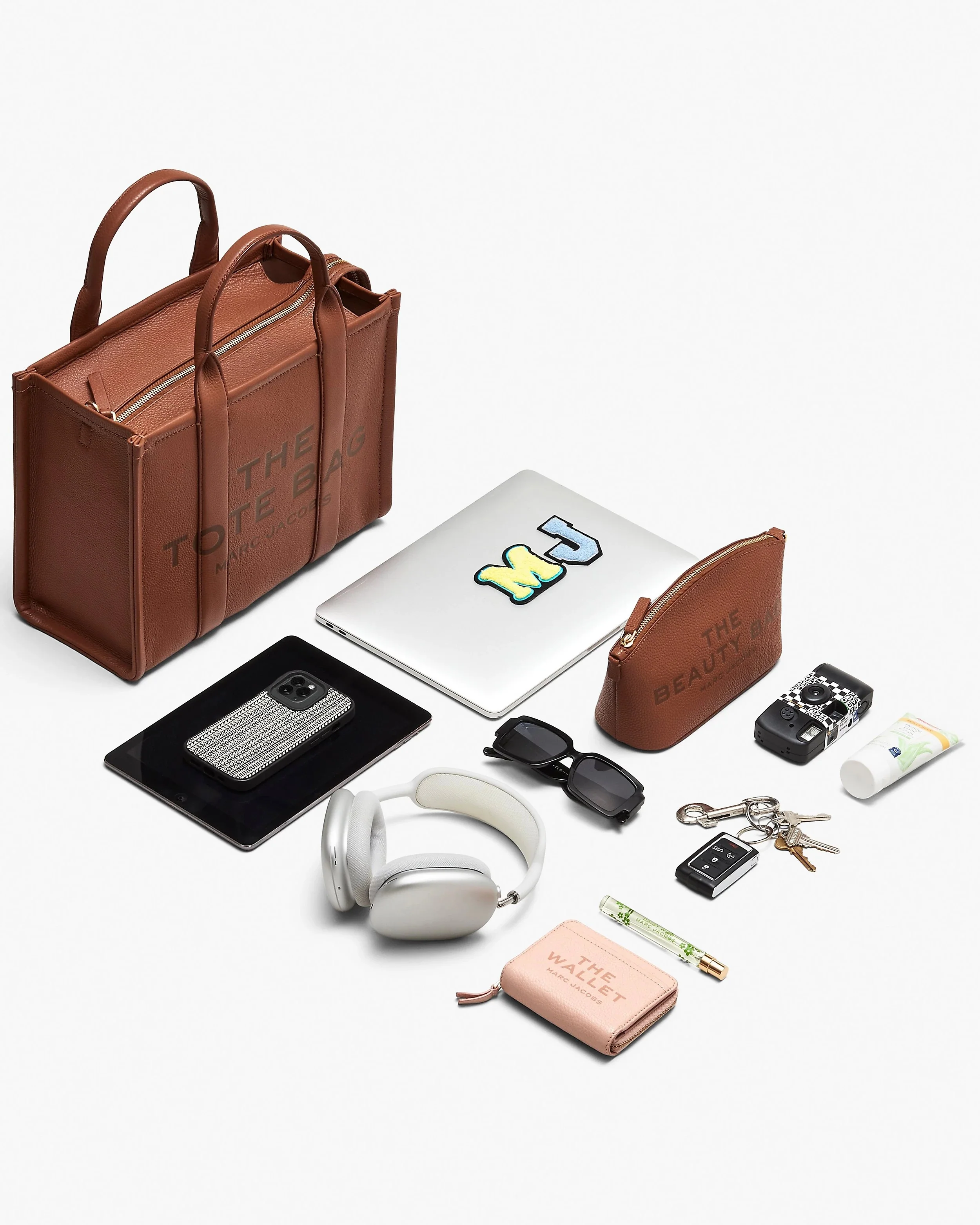 Marc Jacobs Medium Tote Bag - Beige - Image 9