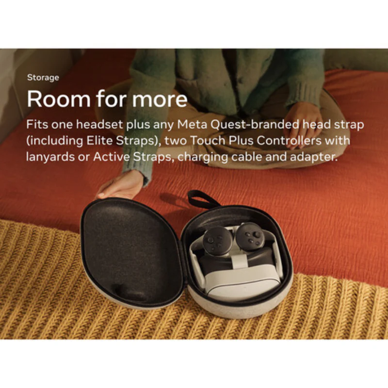 Meta Quest SK-1000045-01 Carrying Case for Quest 3/3S - Gray - Image 6