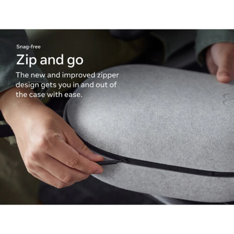 Meta Quest SK-1000045-01 Carrying Case for Quest 3/3S - Gray - Image 8