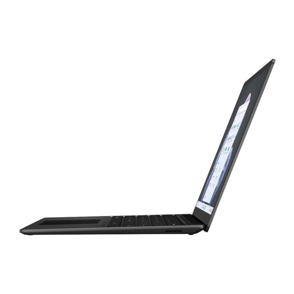 Microsoft Surface Laptop 5 13.5” - Intel Core i5 - 8GB RAM - 512GB SSD - Black - Image 3