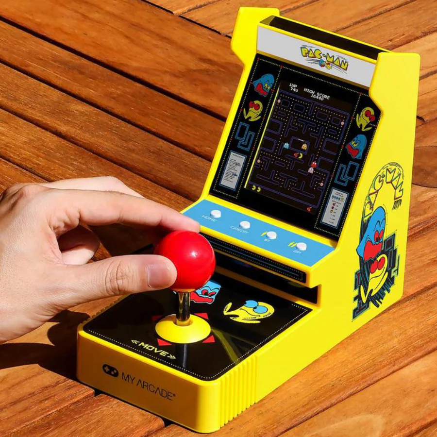 My Arcade Pac-Man Portable Retro Arcade Joystick Player - Yellow - Image 4