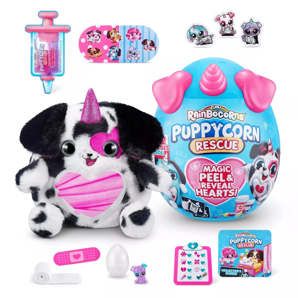 Rainbocorns Puppycorn Rescue Plush Surprise Toy - Image 3