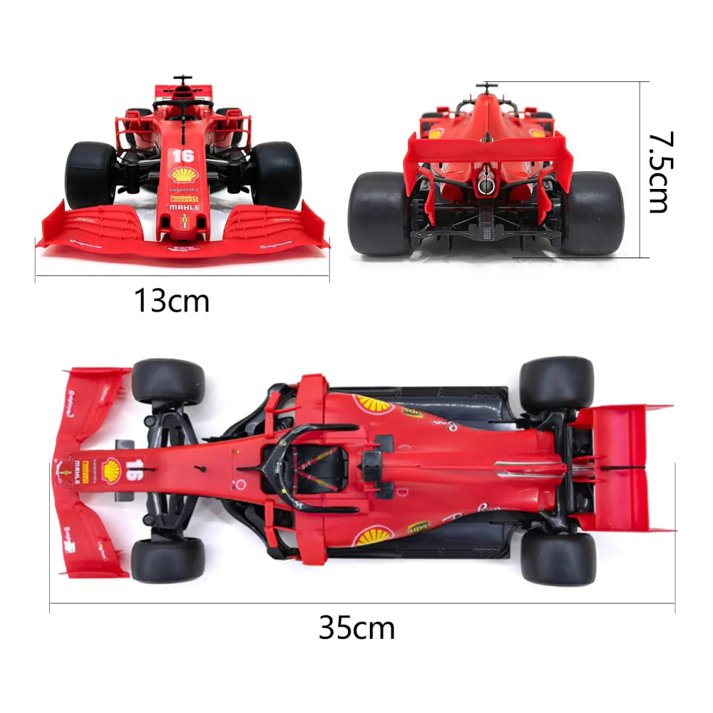 Rastar F1 Ferrari RC Vehicle Toy Remote Controlled Car Kit - Red - Image 3