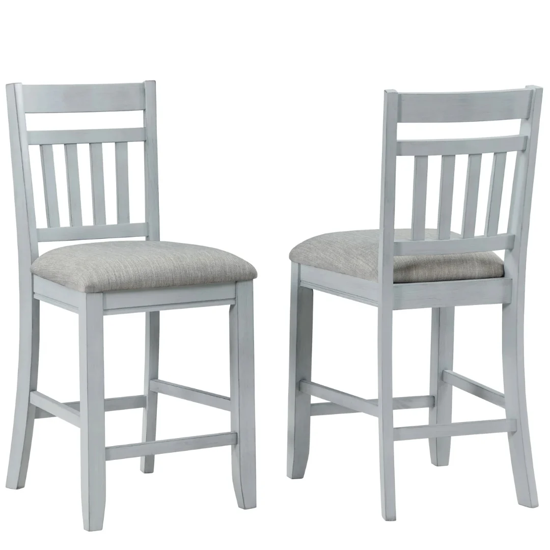 Riverdale Counter High 2 Tone Dining Set by Best Home - Image 3