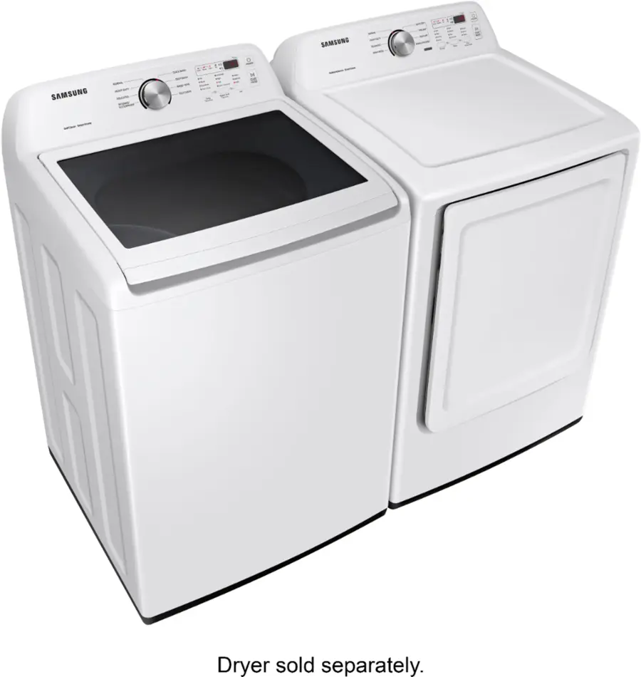 Samsung 4.5 Cu. Ft. High-Efficiency Top Load Washer with Vibration Reduction Technology+ - White - Image 10