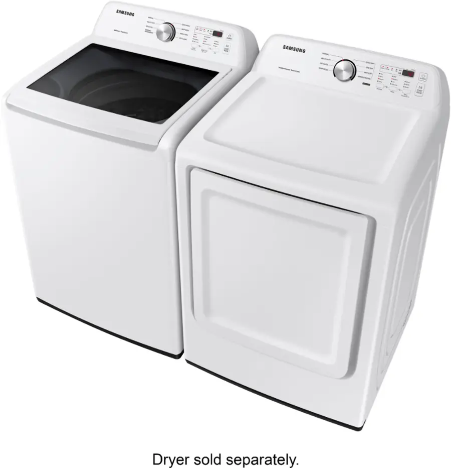 Samsung 4.5 Cu. Ft. High-Efficiency Top Load Washer with Vibration Reduction Technology+ - White - Image 8
