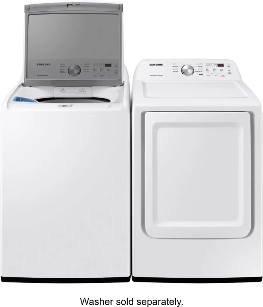 Samsung 7.2 Cu. Ft. Gas Dryer with Sensor Dry - White - Image 11
