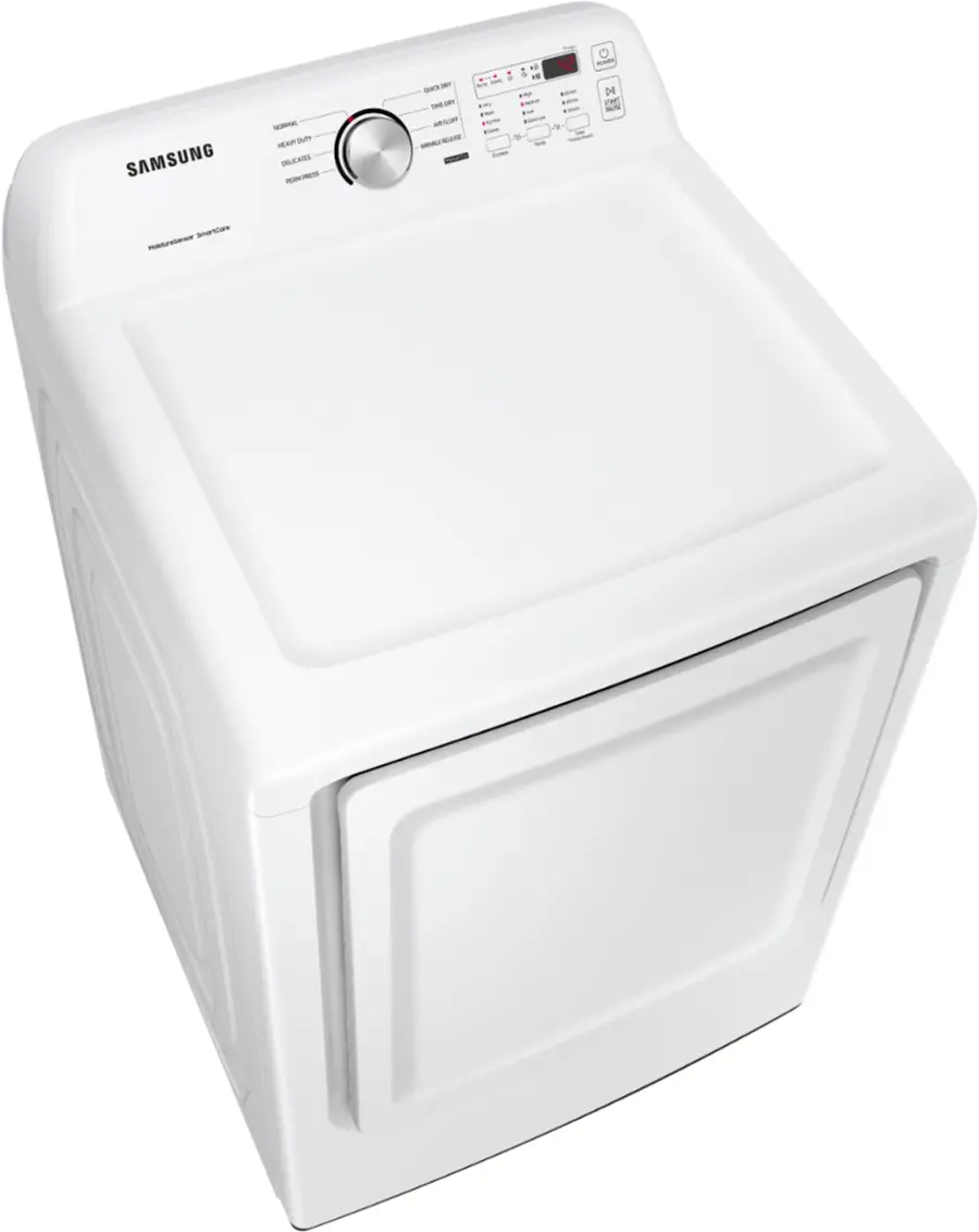 Samsung 7.2 Cu. Ft. Gas Dryer with Sensor Dry - White - Image 4