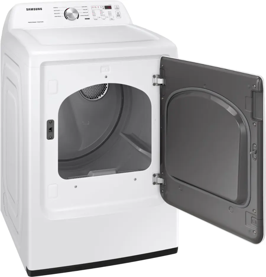 Samsung 7.2 Cu. Ft. Gas Dryer with Sensor Dry - White - Image 5