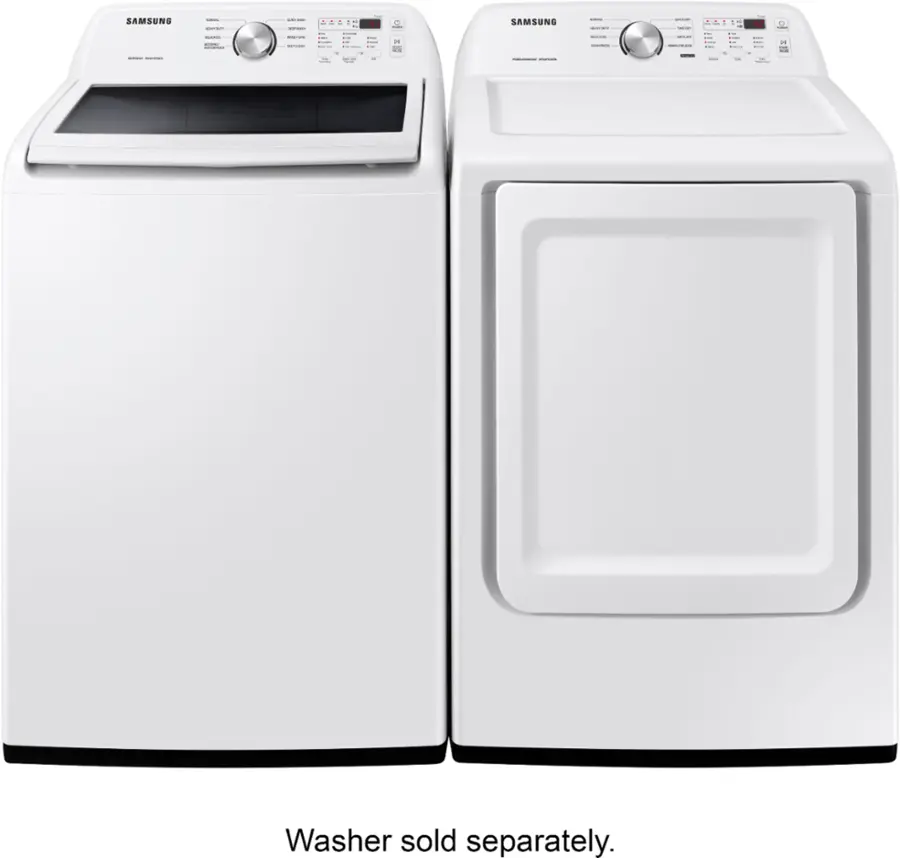 Samsung 7.2 Cu. Ft. Gas Dryer with Sensor Dry - White - Image 7