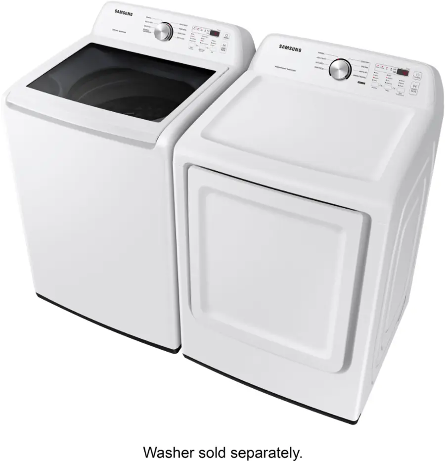 Samsung 7.2 Cu. Ft. Gas Dryer with Sensor Dry - White - Image 9