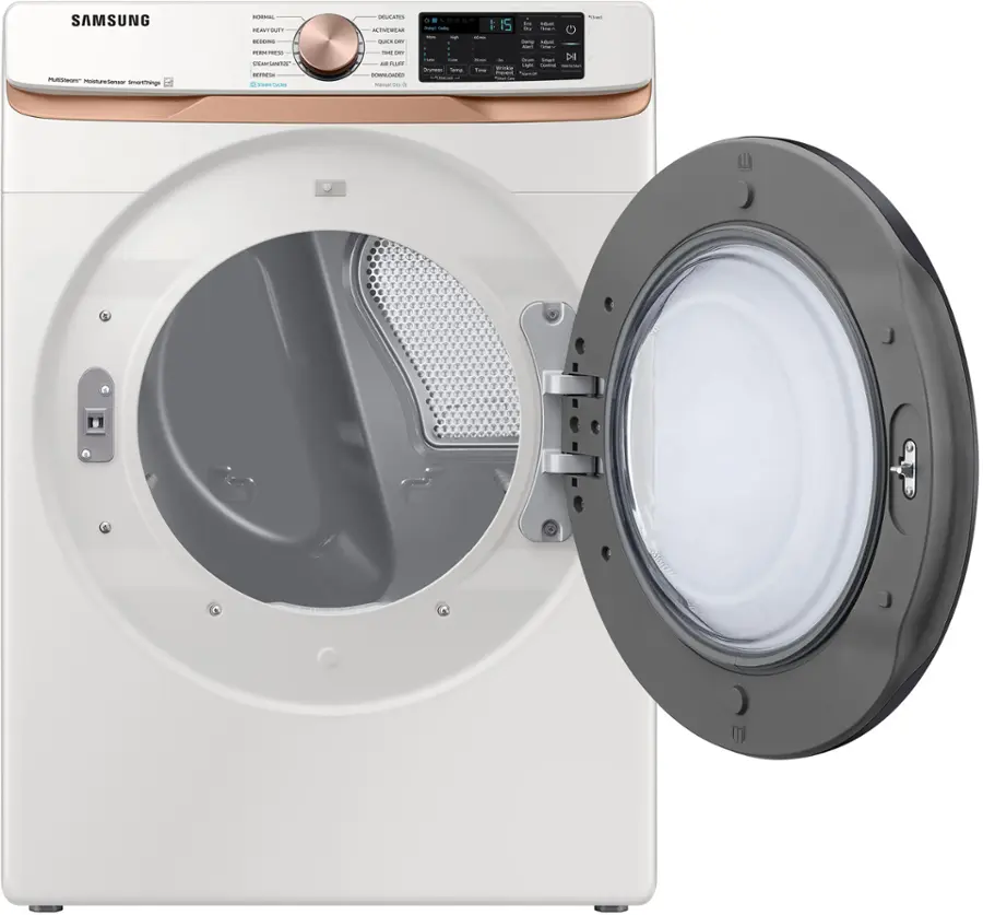 Samsung DVE50BG8300 7.5 Cu. Ft. Stackable Smart Electric Dryer with Steam and Sensor Dry - Image 10