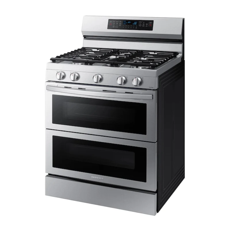 Samsung NX60A6751SS 6.0 cu. ft. Smart Freestanding Gas Range with Flex Duo - Stainless Steel - Image 3