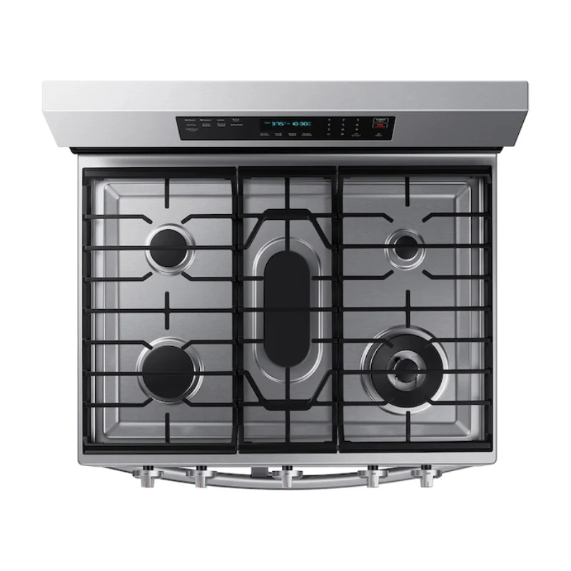 Samsung NX60A6751SS 6.0 cu. ft. Smart Freestanding Gas Range with Flex Duo - Stainless Steel - Image 5