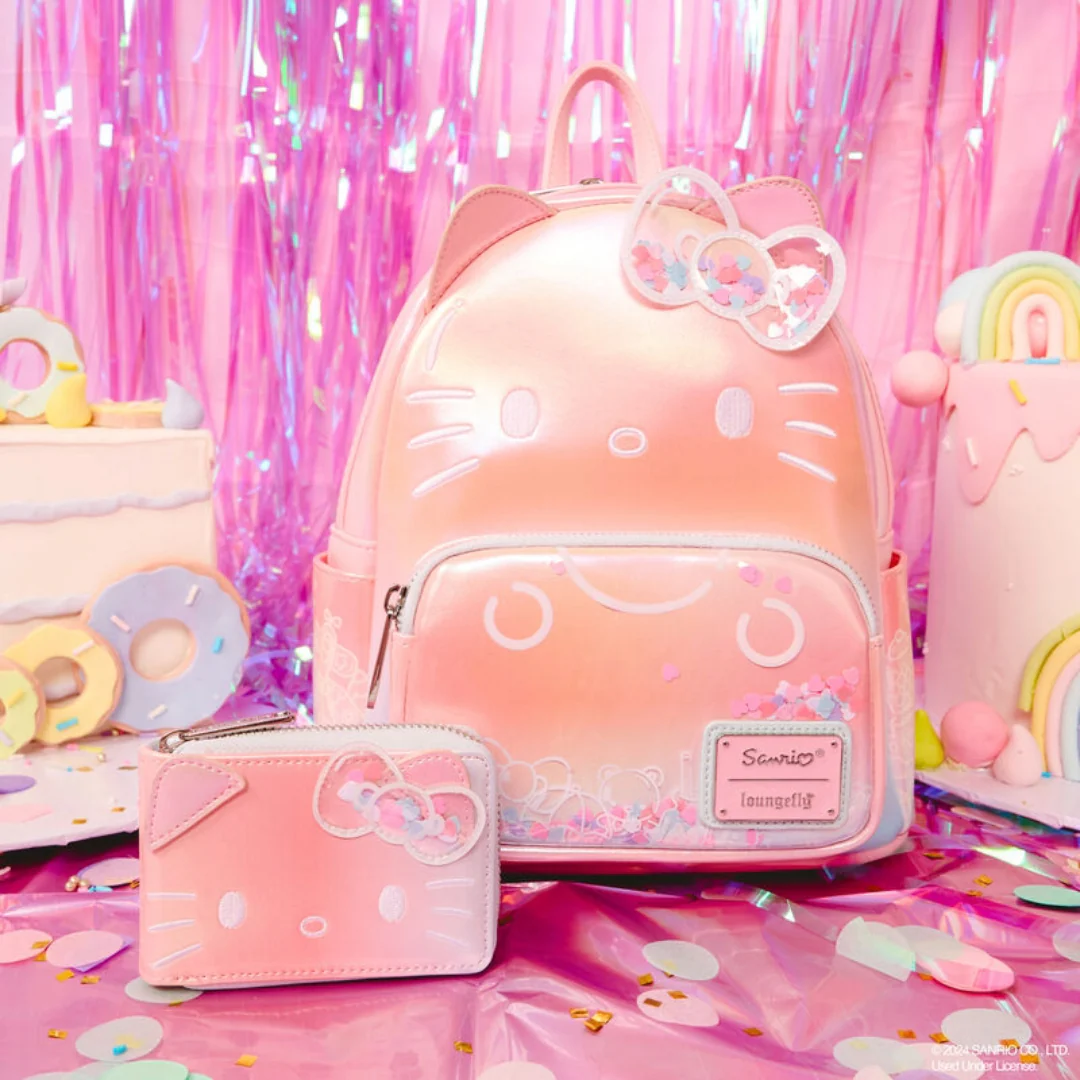 Sanrio Hello Kitty 50th Anniversary Clear & Cute Cosplay Mini Backpack - Image 8