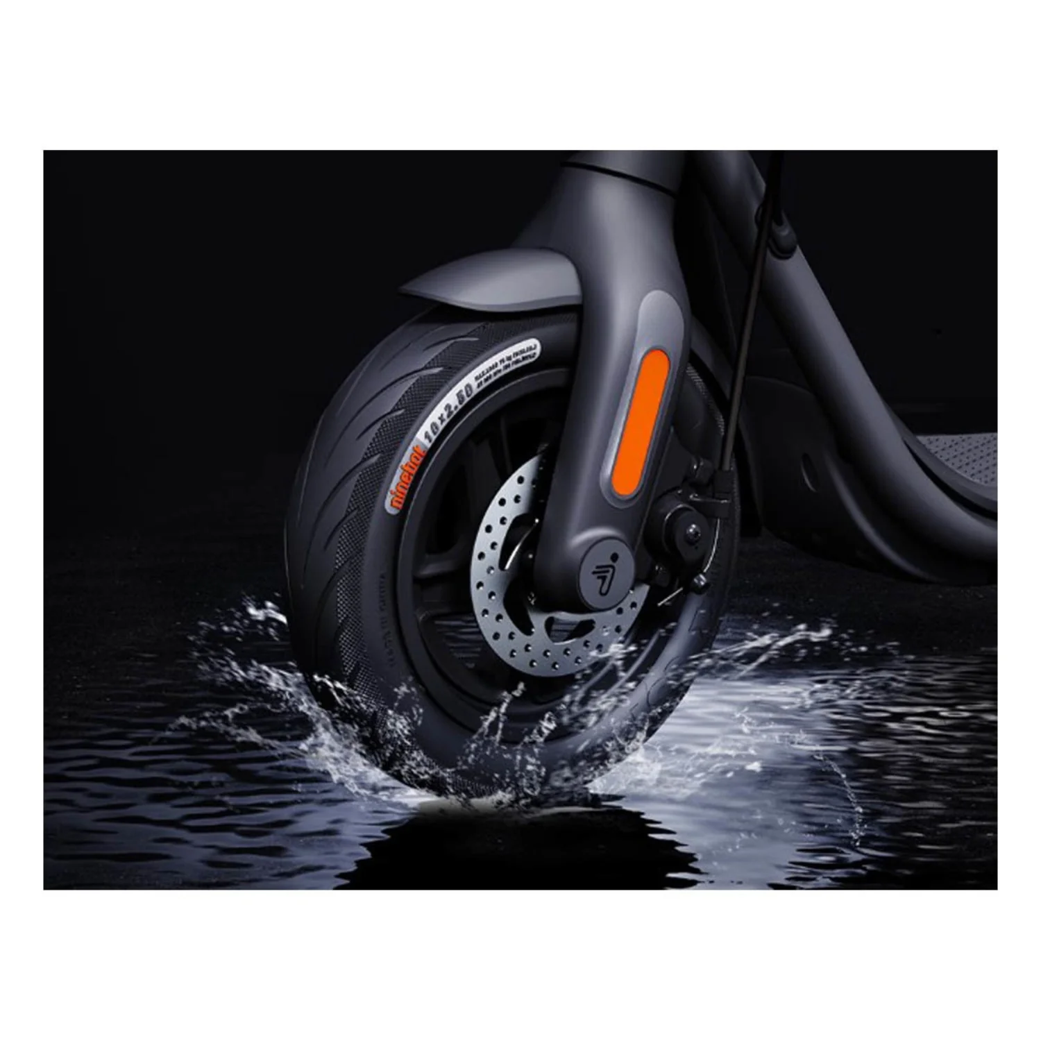 Segway Ninebot F2 Black Electric Kick Scooter with 18mph Max Speed - Image 5