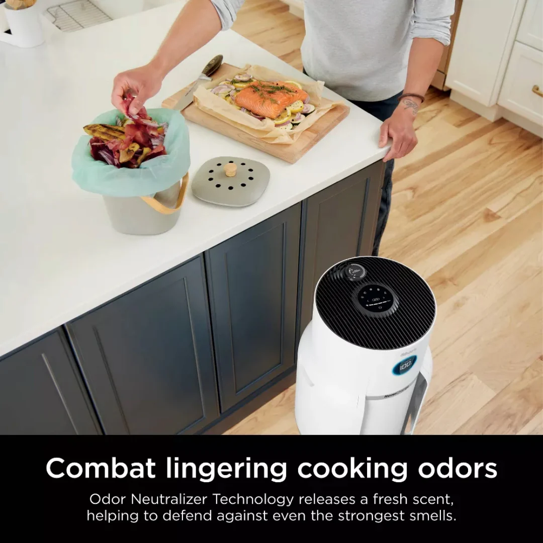 Shark - NeverChange Air Purifier MAX - White - Image 12