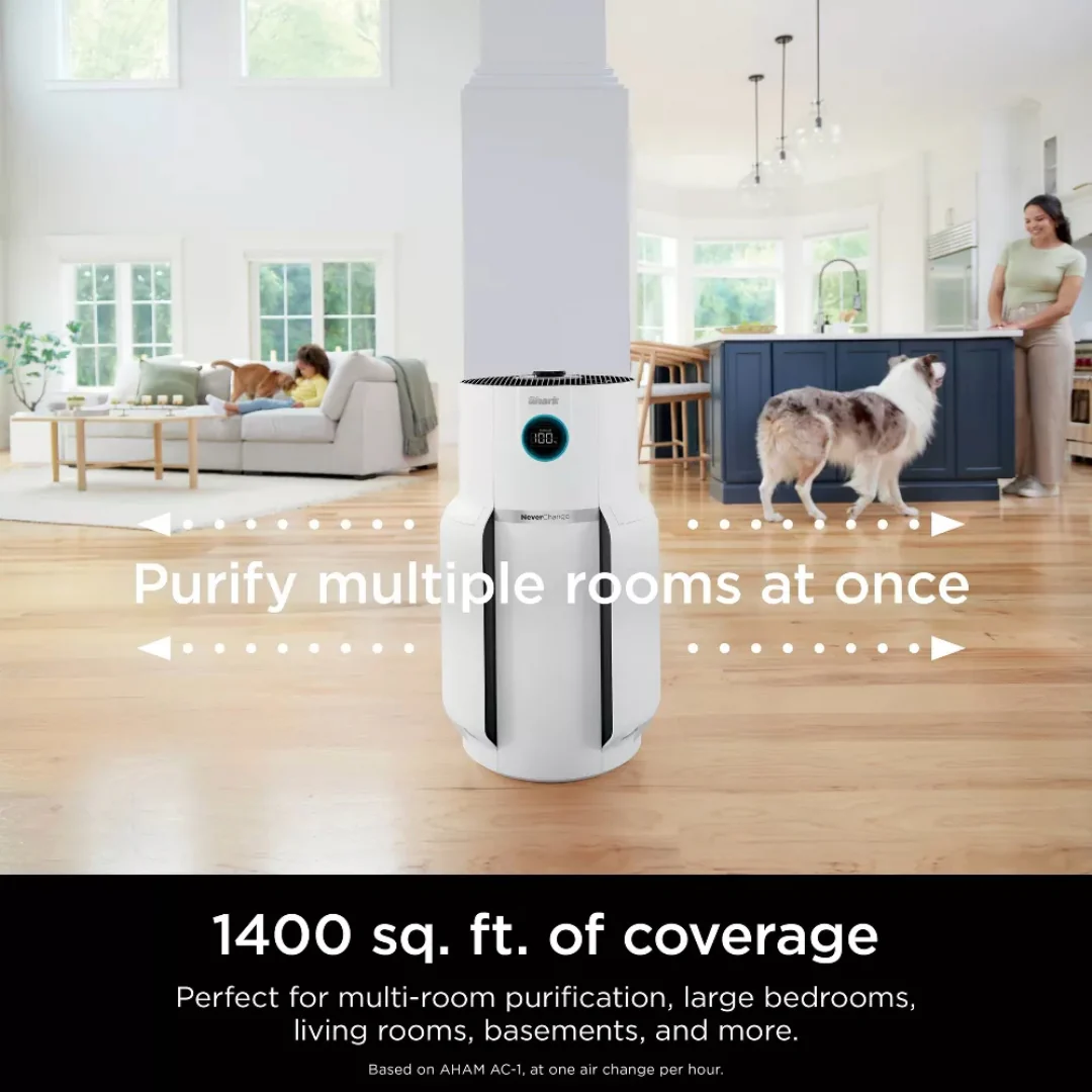 Shark - NeverChange Air Purifier MAX - White - Image 7