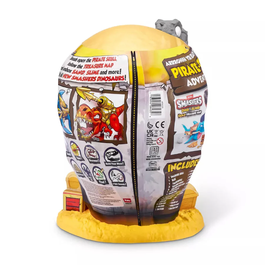 Smashers Dino Island Gold Treasure Hunt Mini Figure Set - Assortment - Image 6