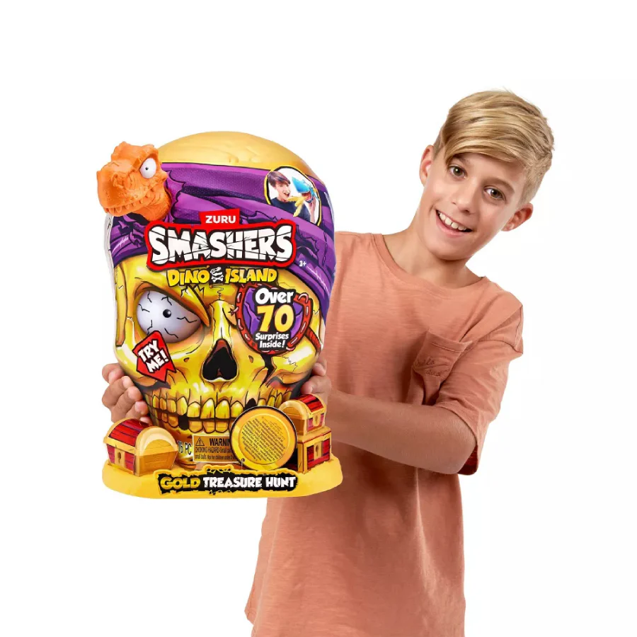 Smashers Dino Island Gold Treasure Hunt Mini Figure Set - Assortment - Image 7