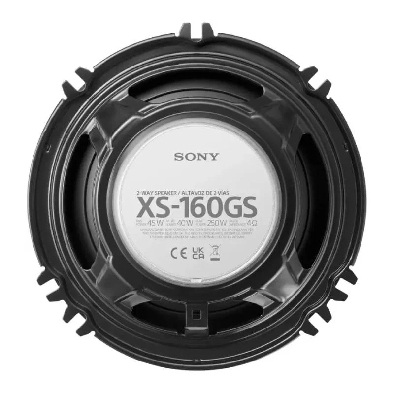 Sony XS-160GS 6.5" 2-Way Coaxial Speakers - Black - Image 5