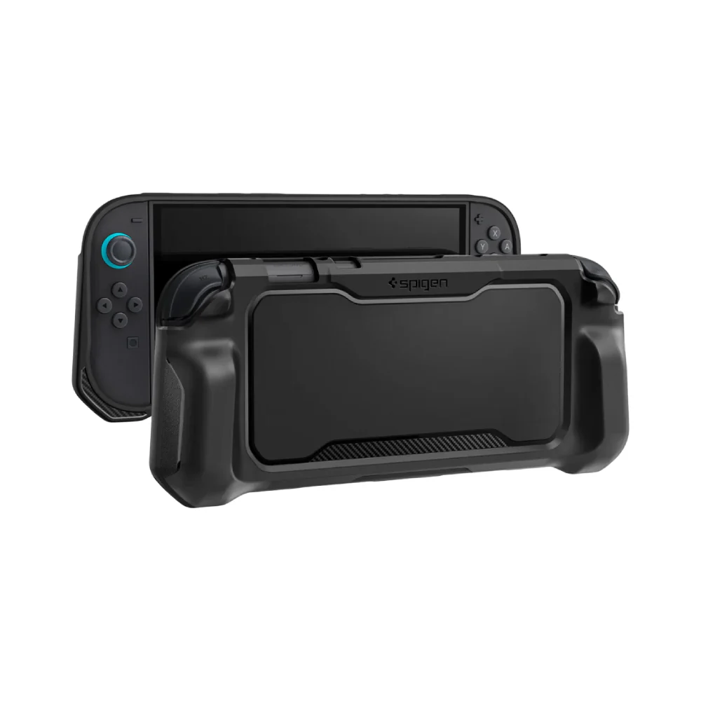Spigen Rugged Armor Case for Nintendo Switch 2 - Matte Black - Image 5