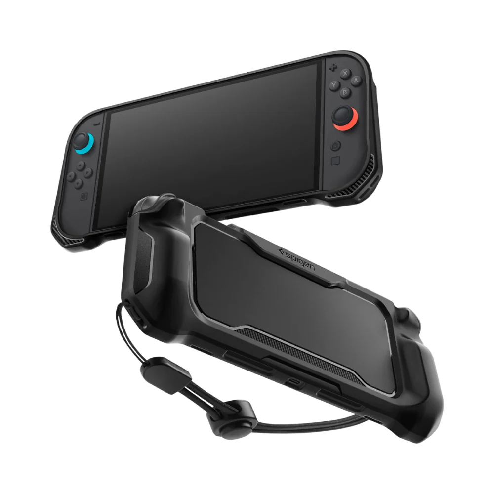 Spigen Rugged Armor Case for Nintendo Switch 2 - Matte Black - Image 6