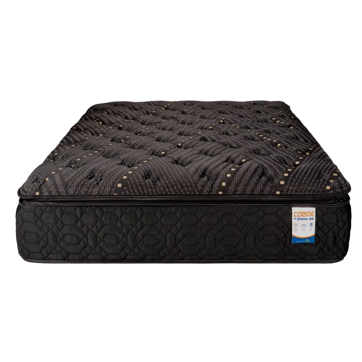 Spring Air Cobre Pillow Top Mattress - Black - Image 13