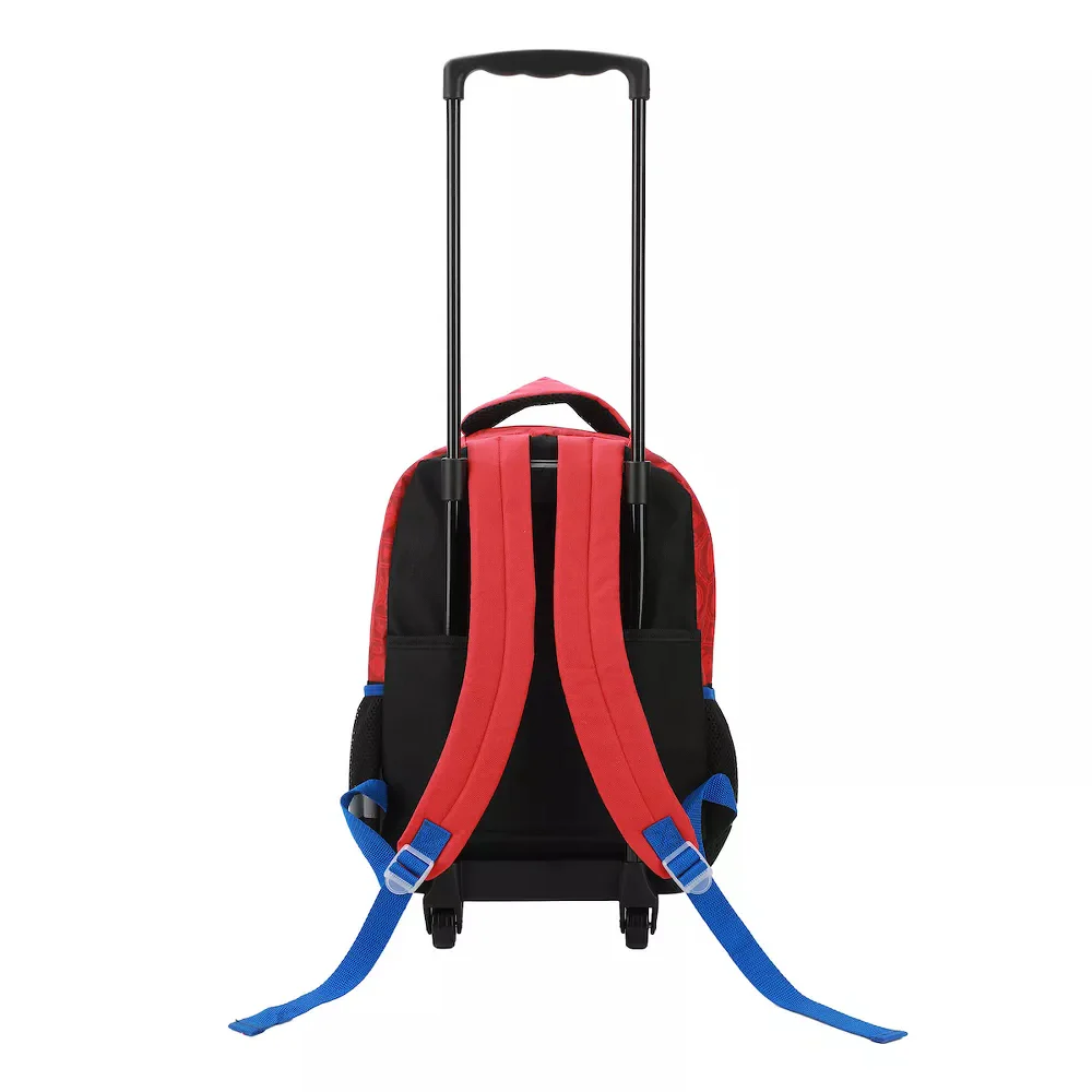 Super Mario Bros 16" Youth Trolley Backpack with Rolling Wheels - Image 4