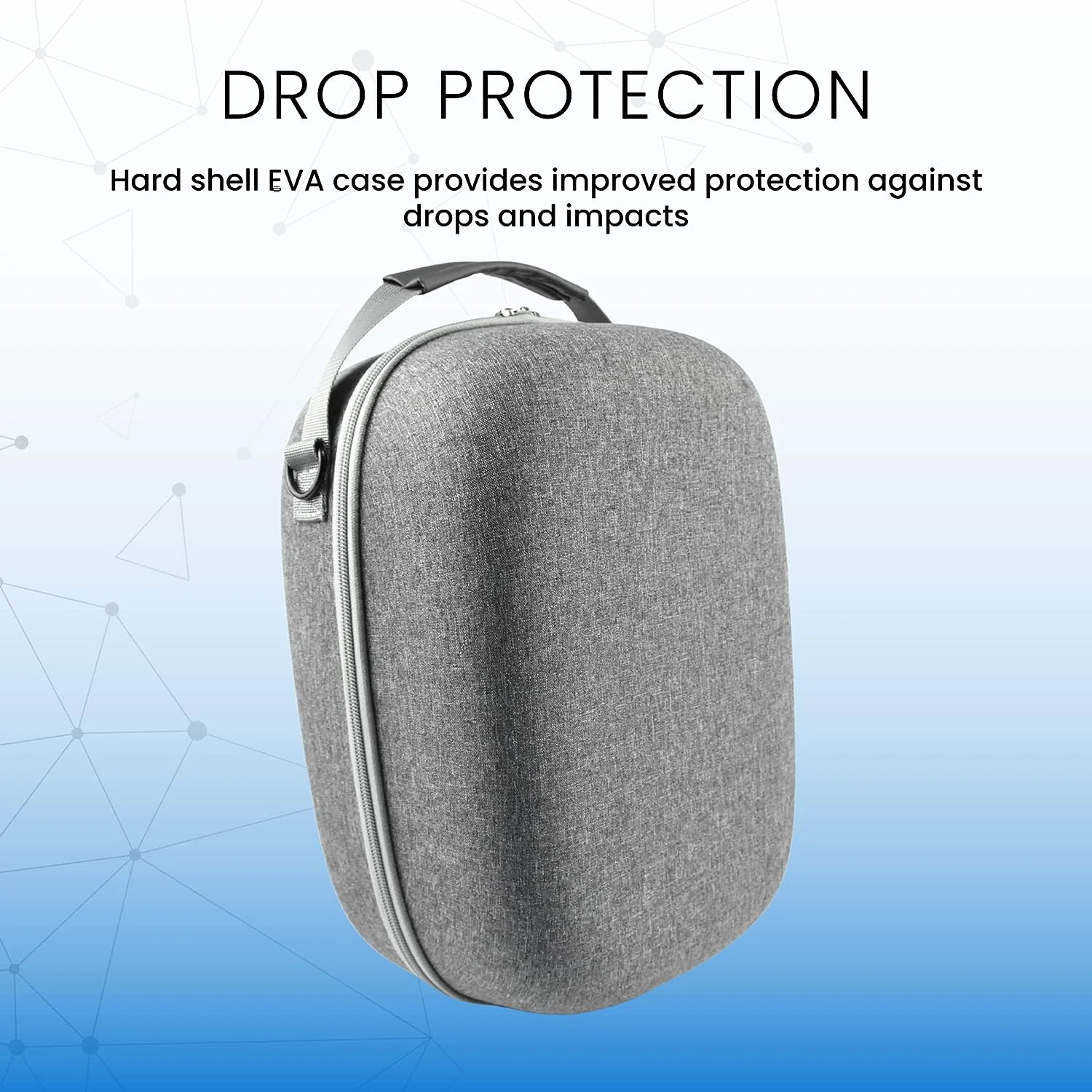 Surge Protective Travel Case for PlayStation/VR2 Headset & Controllers - Gray - Image 4