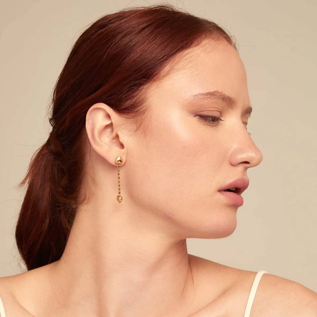 UNOde50 Beloved Women's Small Hearts Earrings in Metal - Image 6