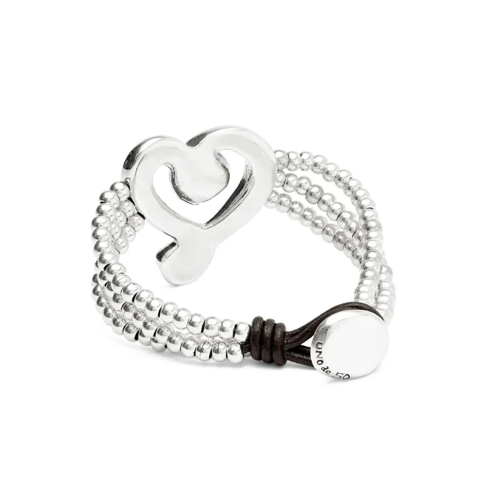 UNOde50 Ser Expresiva Women's Bead Bracelet in Sterling Silver-Plating over Metal Alloy - Image 3