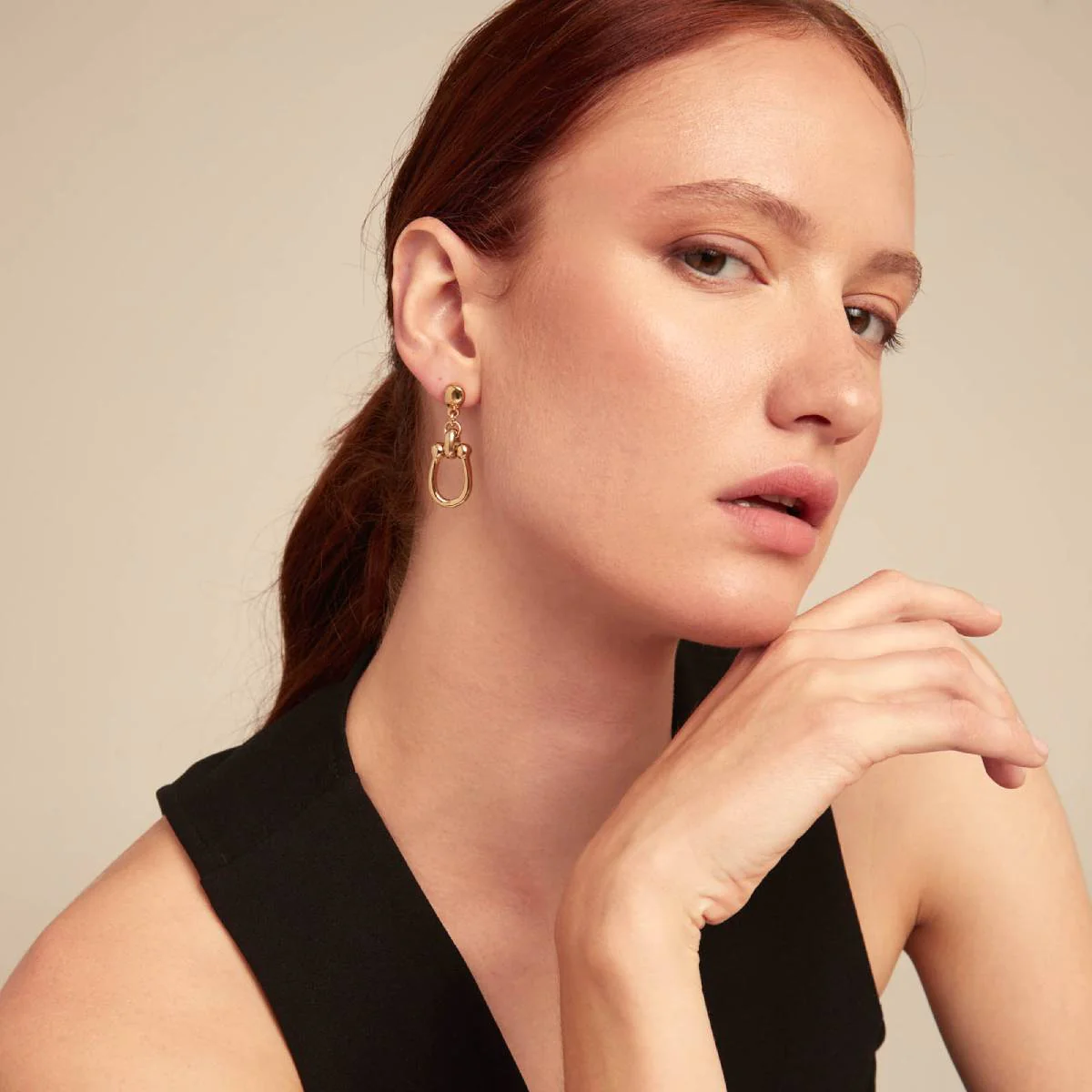 UNOde50 Youthful Women's Medium Link Drop Earrings in Metal - Image 6