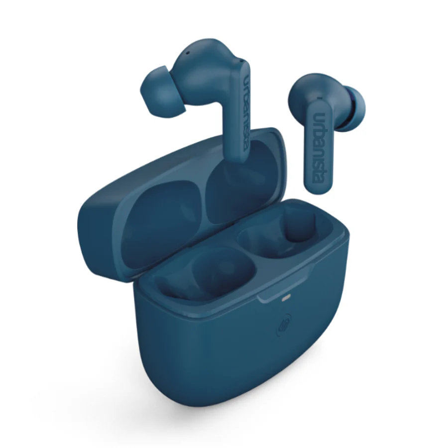Urbanista 51594 Atlanta Noise-Canceling True Wireless Earbuds - Steel Blue - Image 4