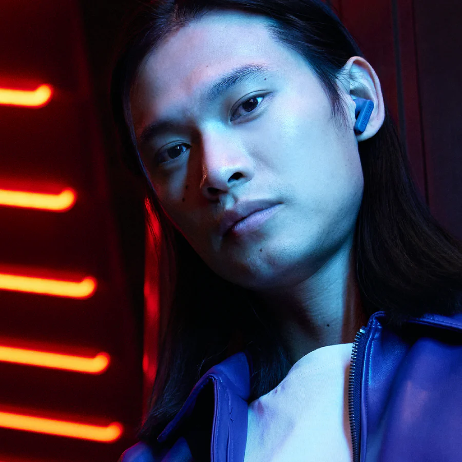 Urbanista 51594 Atlanta Noise-Canceling True Wireless Earbuds - Steel Blue - Image 6