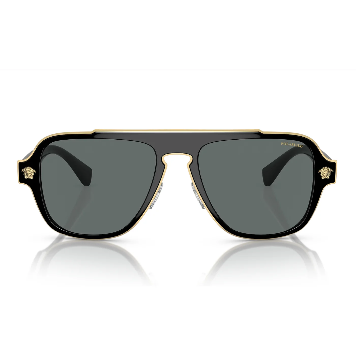 Versace Men's VE2199 Pilot Polarized Sunglasses - Image 5