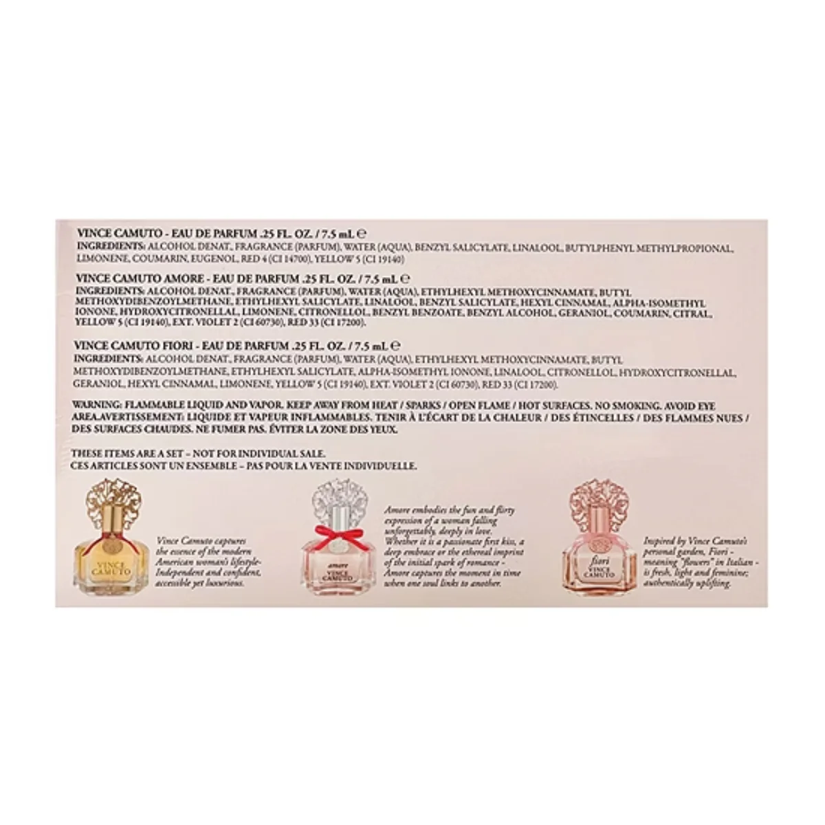 Vince Camuto Mini Women's (3-Piece) Eau de Parfum Gift Set - Image 4