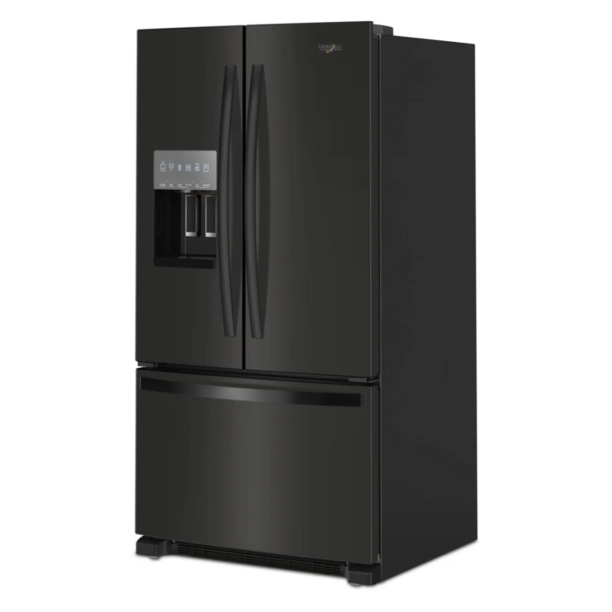 Whirlpool 25 cu. ft. Wide French Door Bottom Mount Refrigerator with External Ice/Water Dispenser - Image 3