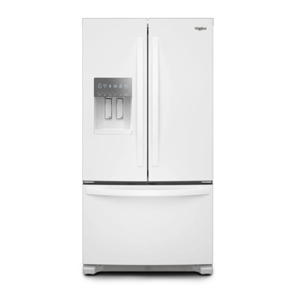 Whirlpool 25 cu. ft. Wide French Door Bottom Mount Refrigerator with External Ice/Water Dispenser - Image 6