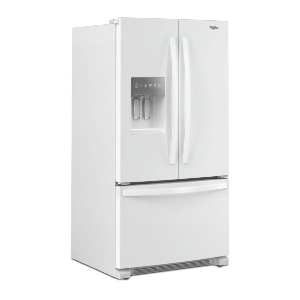 Whirlpool 25 cu. ft. Wide French Door Bottom Mount Refrigerator with External Ice/Water Dispenser - Image 7