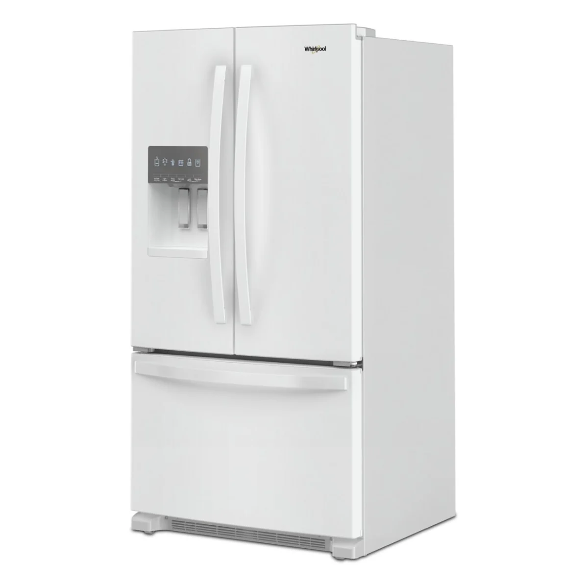 Whirlpool 25 cu. ft. Wide French Door Bottom Mount Refrigerator with External Ice/Water Dispenser - Image 8