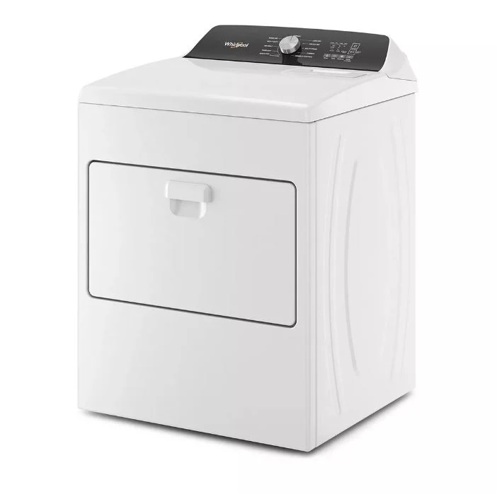 Whirlpool WED5010LW 7 cu. ft. Top Load Electric Moisture Sensing Dryer - White, ENERGY STAR certified - Image 3